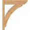 Ekena Millwork Thorton Slat Smooth Outlooker, Western Red Cedar, 5 1/2"W x 22"D x 26"H OUT06X22X26THR06SWR - alternate 2